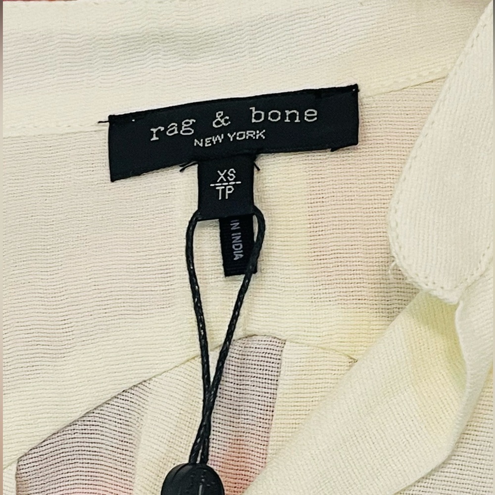 Rag & Bone Cream dress size XS new with tag - Picture 3 of 6